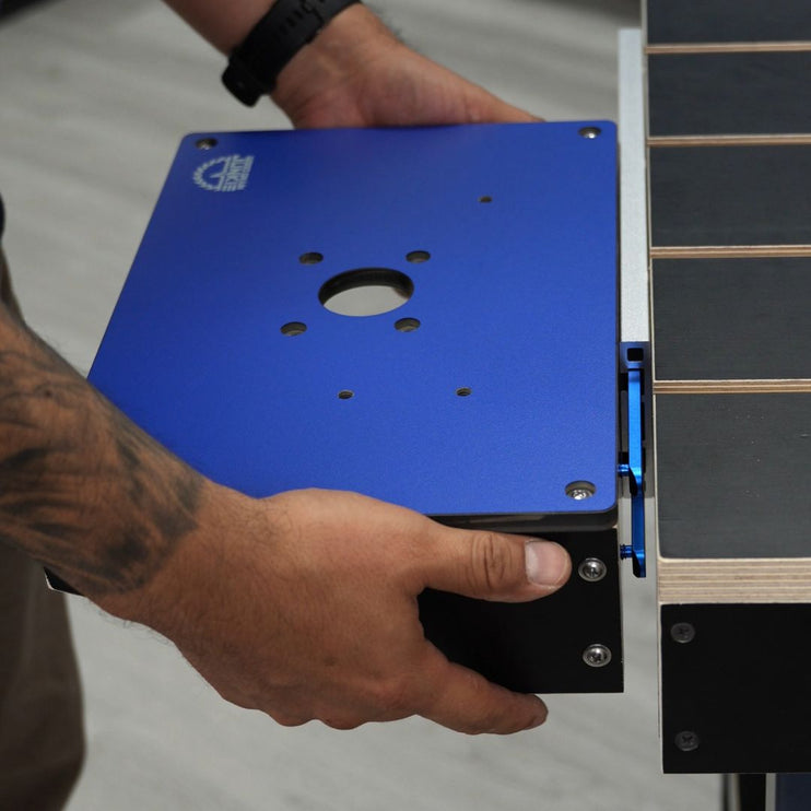 BenchMount™ Trim Router Table — Phenolic & Aluminum Build