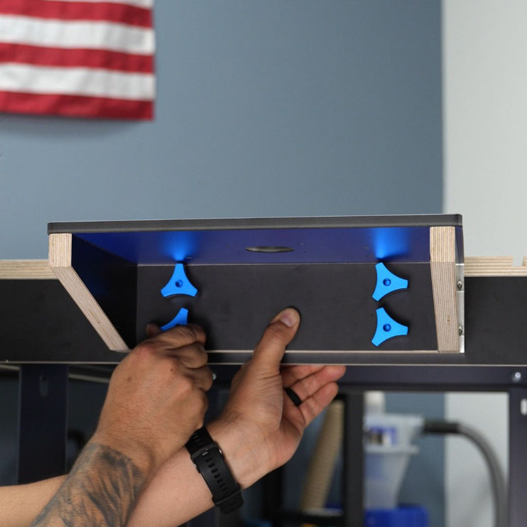 BenchMount™ Trim Router Table — Phenolic & Aluminum Build