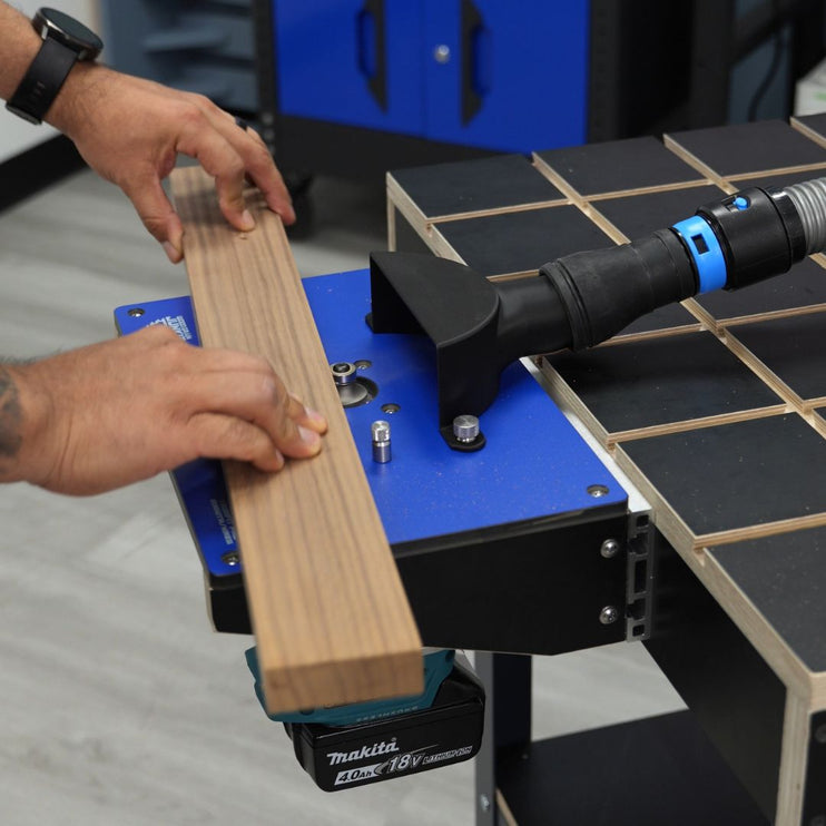 BenchMount™ Trim Router Table — Phenolic & Aluminum Build