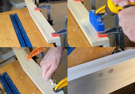 Massca Dowel Jig X For Angled Dowel Joints