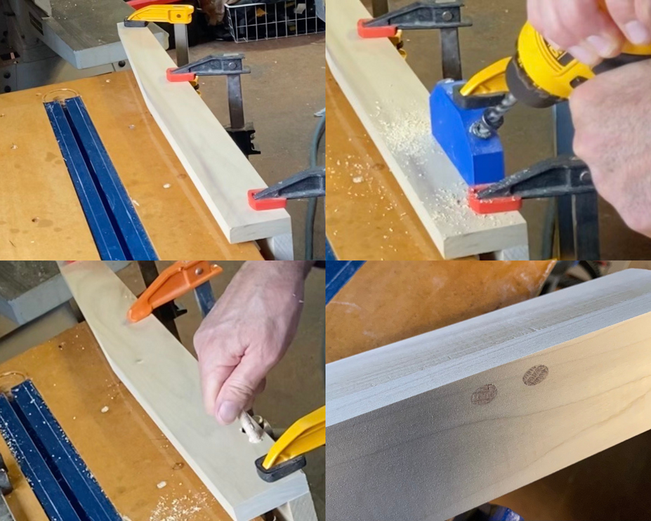 Massca Dowel Jig X For Angled Dowel Joints