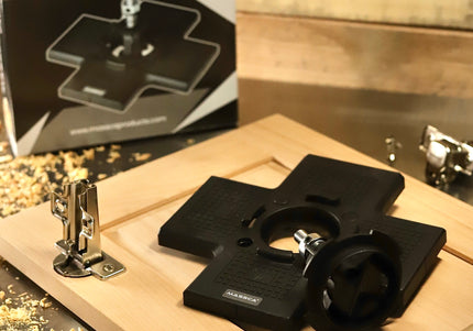 Massca Concealed Hinge Jig for Easy Installation of Concealed Cabinet Hinges