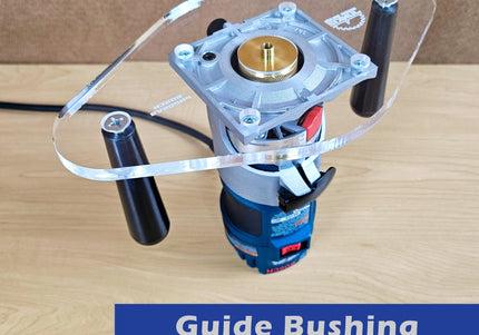 DUAL GRIP Router Base Plate for Bosch Colt PR20EVS and GKF125CE