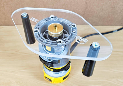 DUAL GRIP Router Base Plate for DeWalt DWP611 and DCW600B