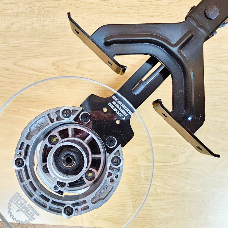 6 inch ROUND Router Base Plate for DeWalt DWP611 and DCW600B