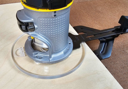 6 inch ROUND Router Base Plate for DeWalt DWP611 and DCW600B