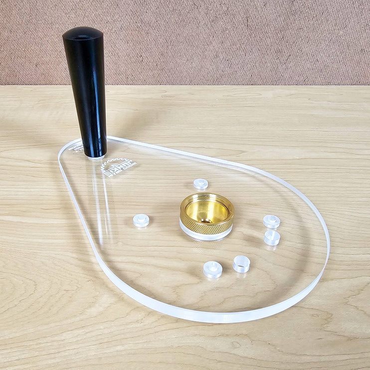 SINGLE GRIP Router Base Plate for DeWalt DWP611 and DCW600B