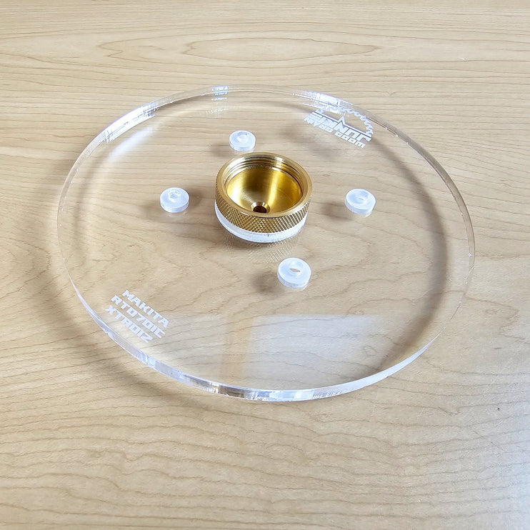 6 inch ROUND Router Base Plate for Makita RT0701C and XTR01Z
