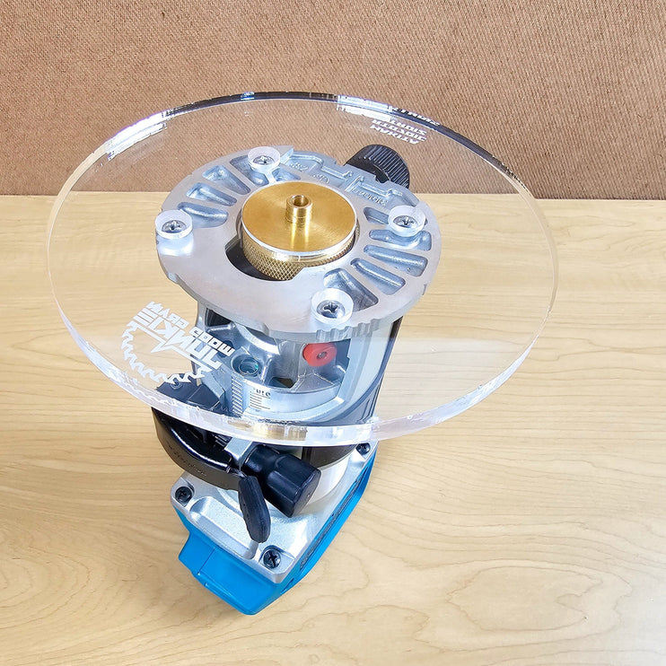 6 inch ROUND Router Base Plate for Makita RT0701C and XTR01Z