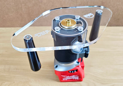 DUAL GRIP Router Base Plate for Milwaukee M18 FUEL 2723-20