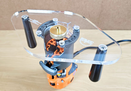 DUAL GRIP Router Base Plate for Ridgid and Ryobi