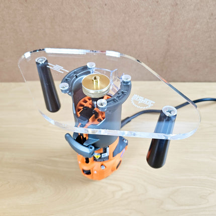 DUAL GRIP Router Base Plate for Ridgid and Ryobi