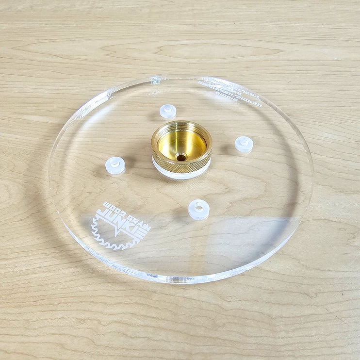 6 inch ROUND Router Base Plate for Ridgid and Ryobi