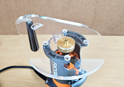 SINGLE GRIP Router Base Plate for Ridgid and Ryobi