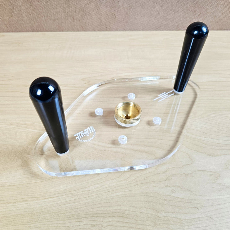 DUAL GRIP Router Base Plate for Ridgid and Ryobi