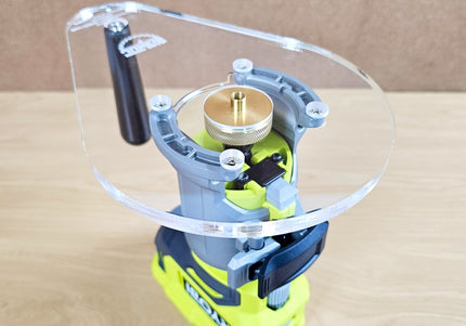 SINGLE GRIP Router Base Plate for Ridgid and Ryobi
